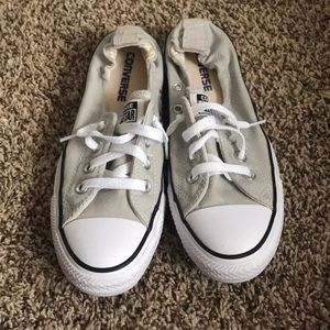 Grey converse